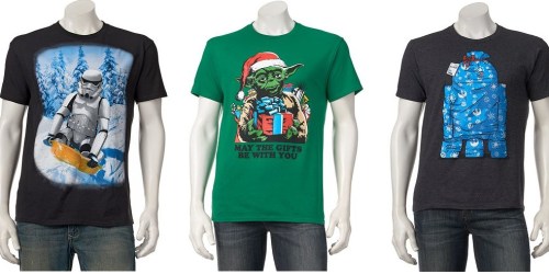 Kohl’s: Men’s Holiday Star Wars Shirts Only $4.24 (Regularly $14)