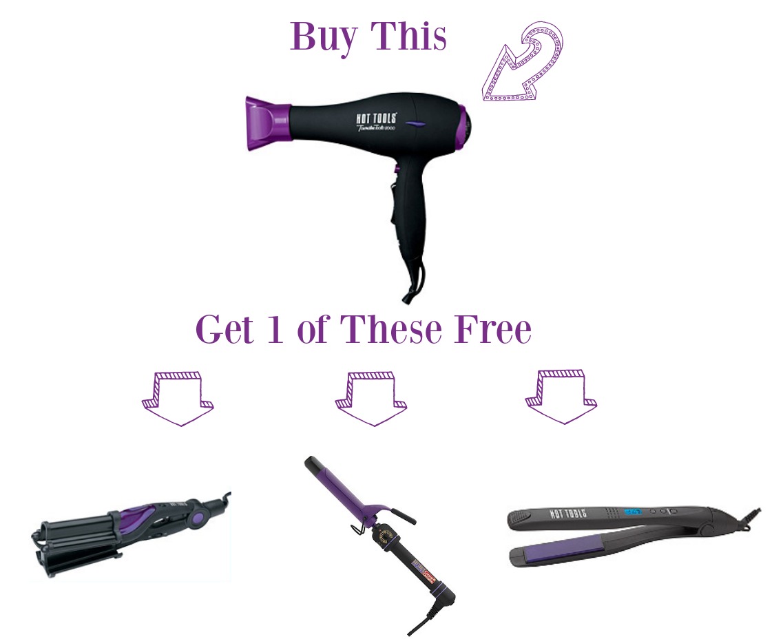 Hot Tools Professional Hair Dryer & Hot Tools Professional