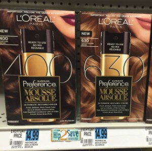 Rite Aid L'Oreal Preference Mousse Absolue