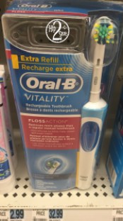 Rite Aid Oral B Vitality Toothbrush
