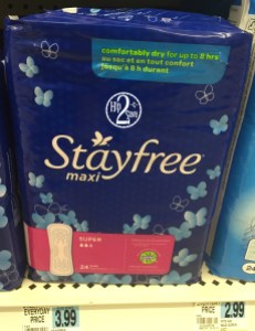 Rite Aid Stayfree Pads