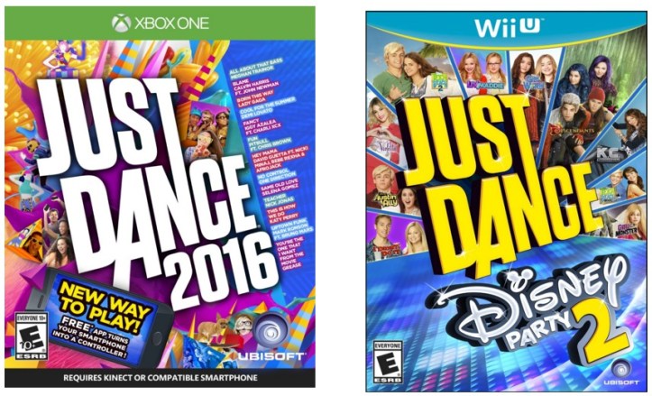Just Dance 2016 And Just Dance Disney Party 2