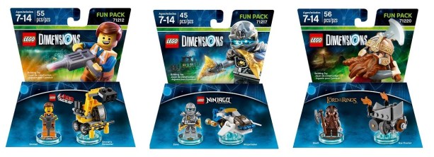 LEGO Dimensions Fun Packs