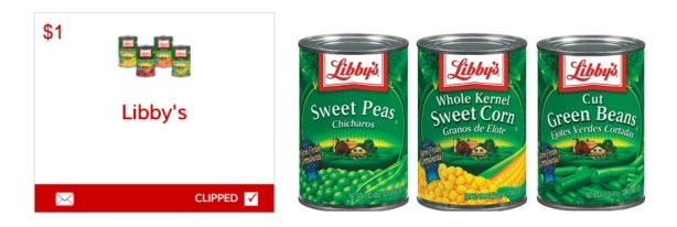 Libby's Vegetables Coupon