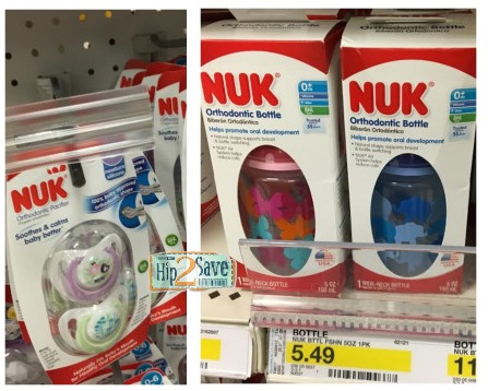 NUK Pacifier and Bottle at Target