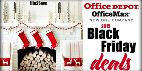 Office Depot/OfficeMax: 2015 Black Friday Deals