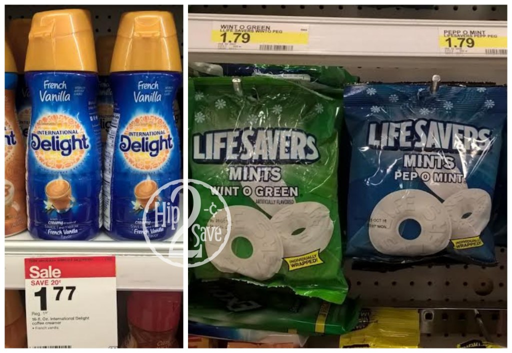 Target: 24¢ International Delight Creamer, 48¢ Altoids, 89¢ Kleenex 2-Packs  + More