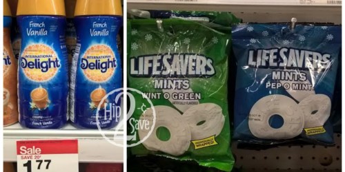 Target: 24¢ International Delight Creamer, 48¢ Altoids, 89¢ Kleenex 2-Packs + More