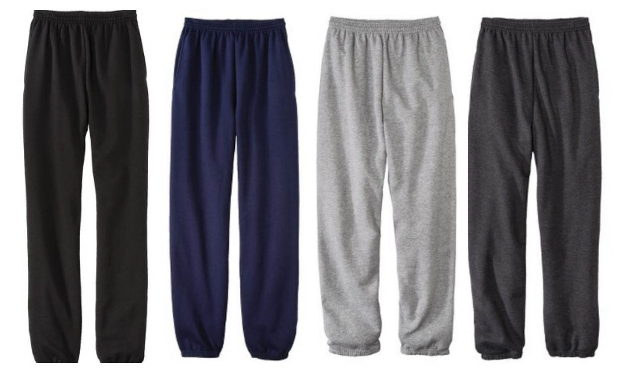 hanes gray sweatpants