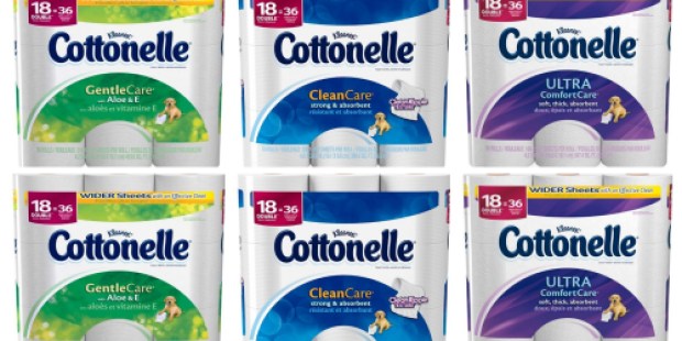 Target: Cottonelle Toilet Paper Only 32¢ Per Double Roll (After Gift Card)