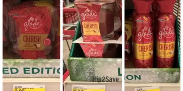 Target: Glade Holiday Wax Melts, Candles & Room Sprays Only 97¢ (After Gift Card & Cash Back)