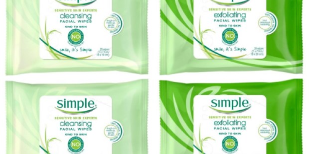 Target: Simple Facial Cleansing Wipes ONLY $1.33 Each Shipped (After Gift Card)