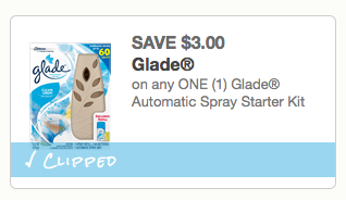 glade coupon