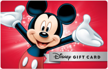 Discounted Disney Gift Card
