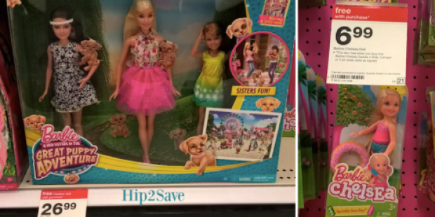 Target: Free Chelsea Doll w/ Select Barbie Purchase = Barbie Sisters Doll 3 Pack AND Chelsea Doll Only $15