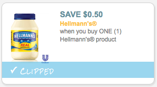 $0.50/1 Hellmann's Product Coupon