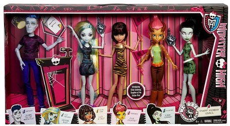 Target 50% off the Monster High Student Disembody Set today only