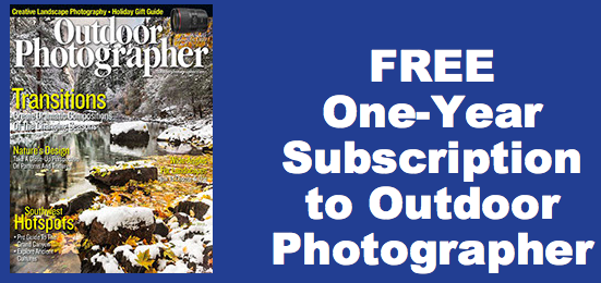 FREE Subscription to Outdoor Photographer Magazine