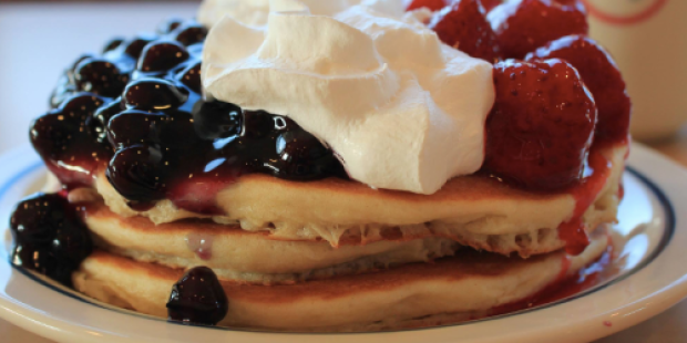 IHOP: Free Stack of Red, White and Blue Pancakes For Veterans and Active Duty Military (November 11th)