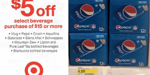 Target: Pepsi Product 12-Packs ONLY $2