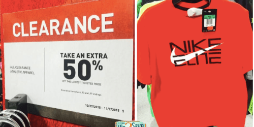 Dick’s Sporting Goods: Extra 50% Off Clearance (Great Deals on Nike, Under Armour & More!)