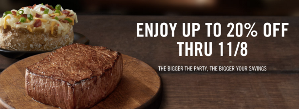 Outback Steakhouse Coupon offer