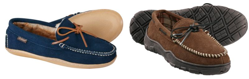 cabelas moccasin slippers