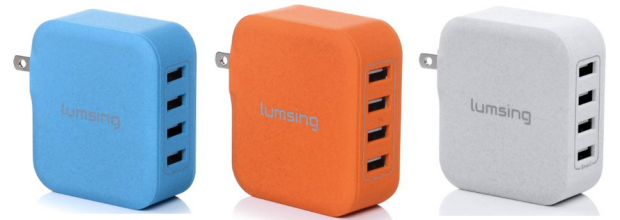 Lumsing 4-Port USB Wall Charger