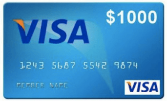 $1000 Visa Card