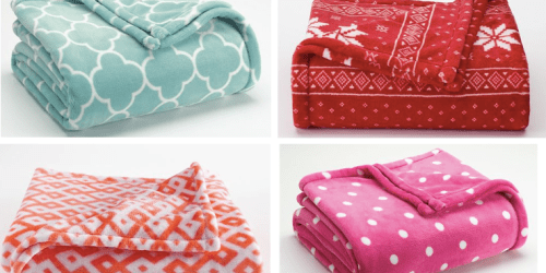 Kohl’s: *HOT* The Big One Super Soft Plush Throws Only $8.49 (Regularly $39.99) + MORE