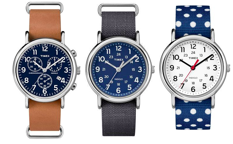 Men's \u0026 Women's Timex Weekender Watches 