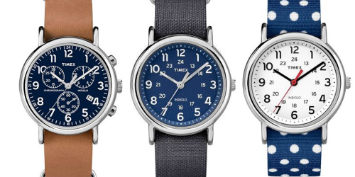 Kohl’s: Men’s & Women’s Timex Weekender Watches Only $15.26 (Regularly $49.95)