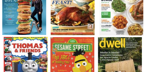 Weekend Magazine Sale: Save BIG on Taste of Home, All Recipes, Sesame Street & MANY More