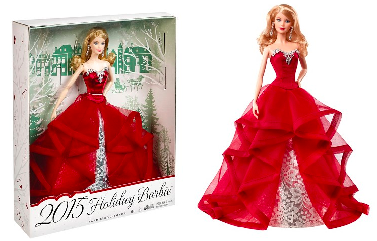Robe Barbie Holiday 2015 - Édition Limitée Noël - Occasion - Pour Collection Ou Poupée