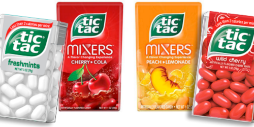 Rare Buy 1 Tic Tac Mints or Mixers Get 1 Tic Tac Mixers FREE Coupon (Still Available)