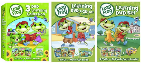 Amazon: Nice Discounts on LeapFrog Learning DVD's