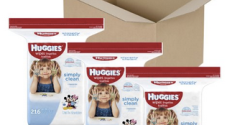 Amazon: Huggies Baby Wipes 648-Count Box ONLY $7.11 Shipped (Just 1¢ Per Wipe)