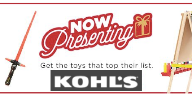 Kohl’s Cardholders: *HOT* 30% Off ALL Orders + FREE Shipping (Big Savings on Toys & More!)