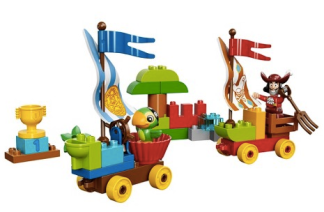 LEGO DUPLO Jake and the Never Land Pirates Beach Racing set