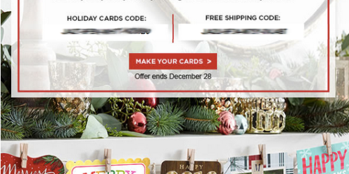 JoAnn Email Subscribers: Possible FREE $20 Off Shutterfly Cards + Free Shipping (Check Inbox)