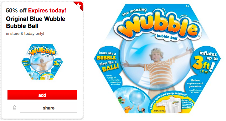 wubble bubble ball target