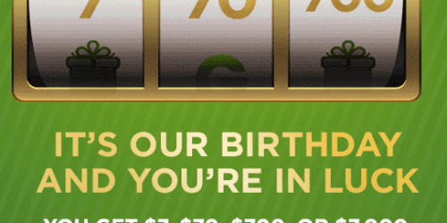Groupon Birthday Savings: Score 7%, $7, $70, $700, or $7,000 Off Local Deals (Today Only)