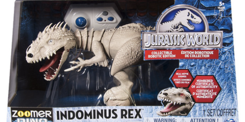 Highly Rated Zoomer Dino Jurassic World Indominus Rex Robot Only $59 Shipped (Reg. $119.99)