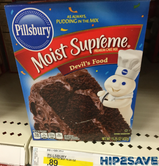Target Pillsbury Cake Mix Only 32¢