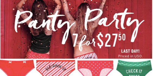 Victoria’s Secret: Score 8 Panties, Sweater, Scarf & Secret Reward Card – ALL for ONLY $50 Shipped