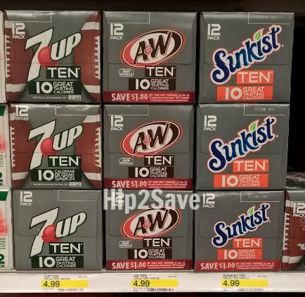 Target TEN Soda