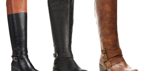 Macy’s: Riding Boots ONLY $24.99 (Reg. $69)