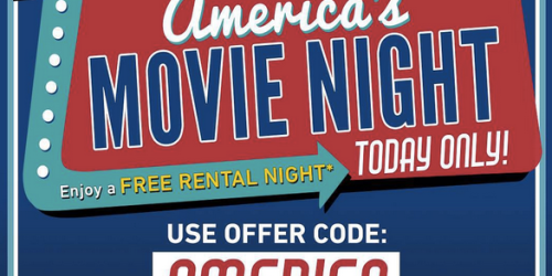 Redbox: FREE DVD Rental Today Only