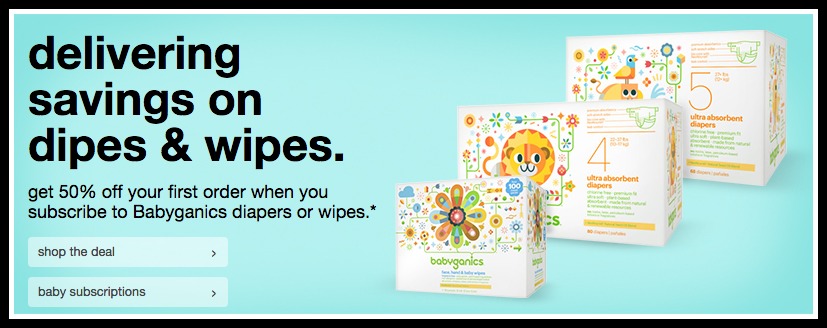 target babyganics diapers