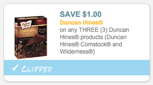 Duncan Hines coupon